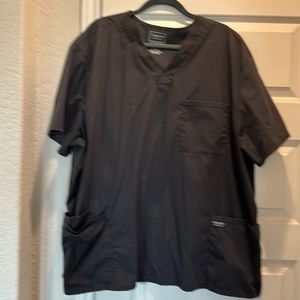 Cherokee 3XL Dark gray 4 pocket v neck scrub top